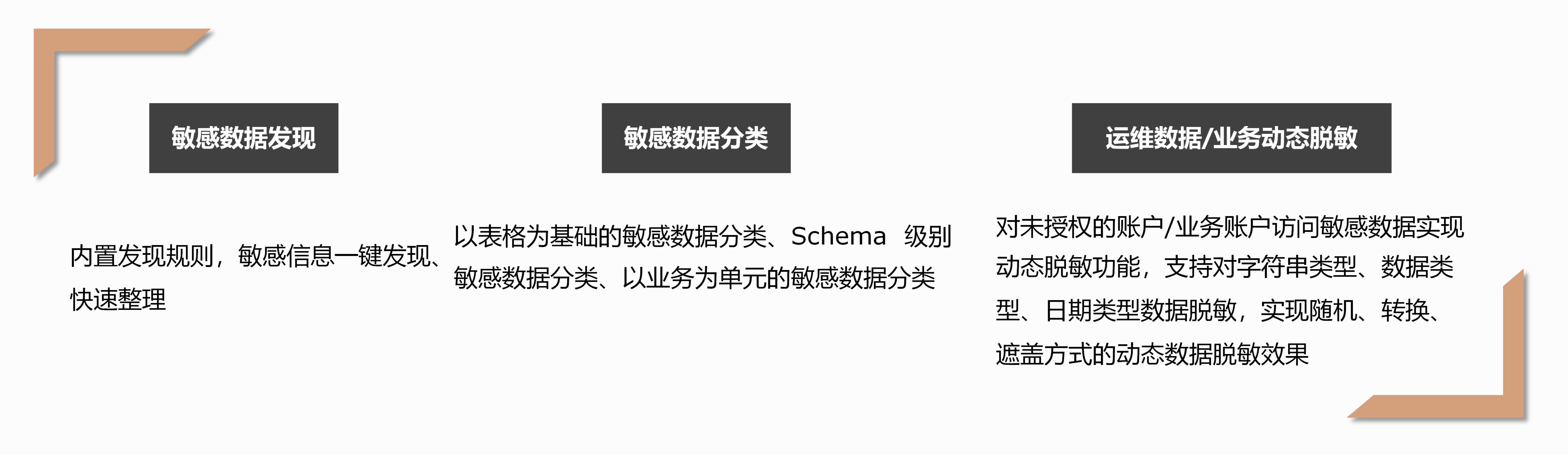 数据脱敏功能